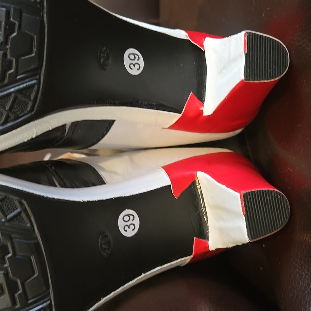 Harlequin Boots Siicide Squad/ Lady Joker NWOT Size 39 See Size Chart - Picture 6 of 11